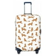 thumbnail image 2 of Goofa Labrador Retriever Dog Pattern Luggage Covers For Suitcase,Suitcase Cover Protector Fit 18-32 Inch Luggage-Large, 2 of 9
