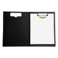 thumbnail image 3 of Portfolio Clipboard with Low-Profile Clip, Portrait Orientation, 0.5" Clip Capacity, Holds 8.5 x 11 Sheets, Blue | Bundle of 10 Each, 3 of 5