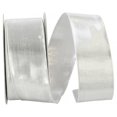 thumbnail image 1 of 1.5"X25Yds Maribel Silvery White Wired Ribbon, 1 of 1