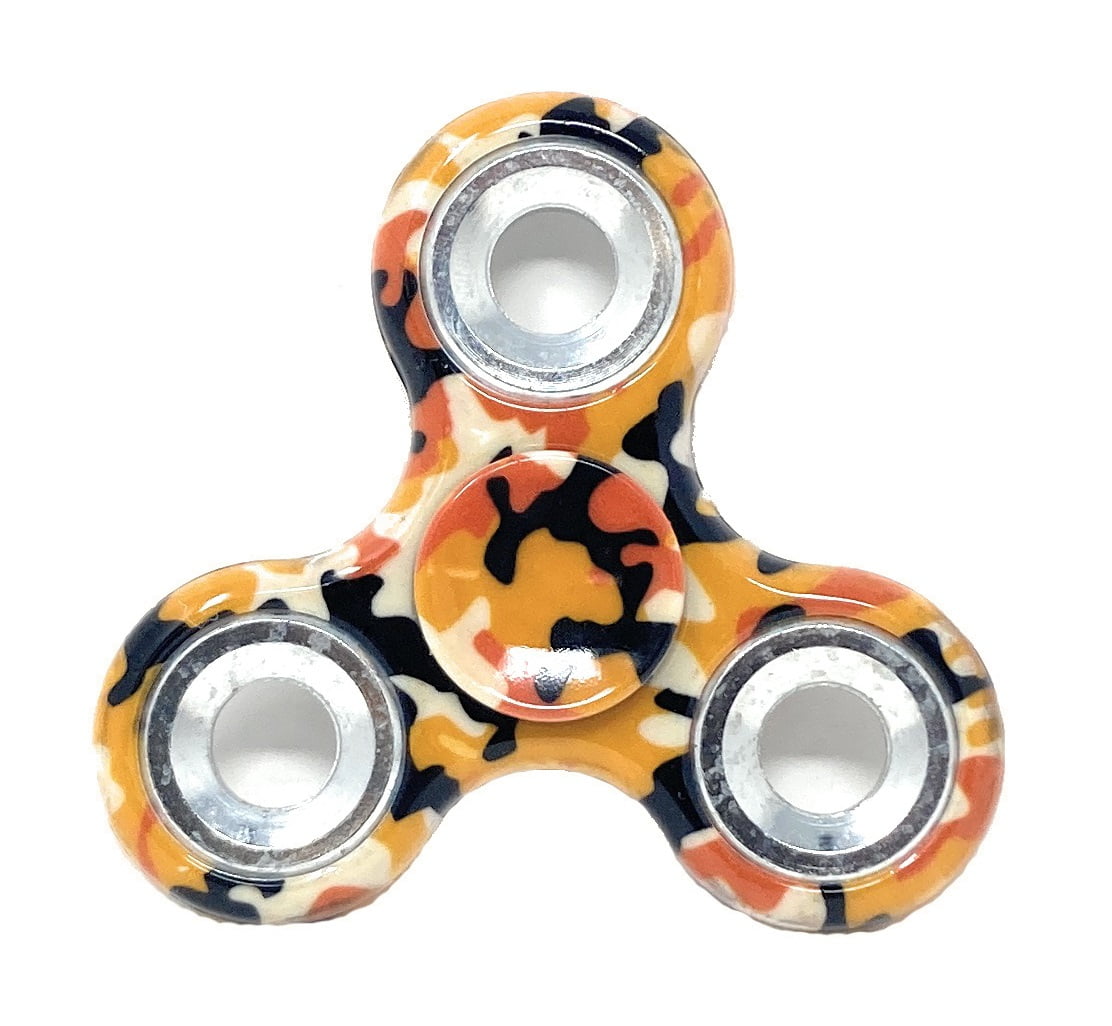 Tri Fidget Hand Spinner Triangle Metal Finger EDC ADHD Autism Kids Adult Toy US 