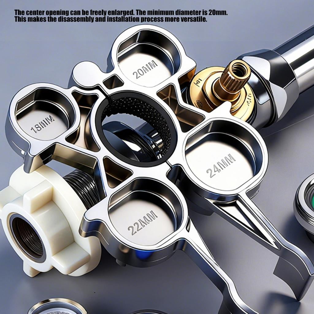 ANXPTIME Ergonomic Metal Faucet Aerator Maintenance Kit For Professional Home Plumbing