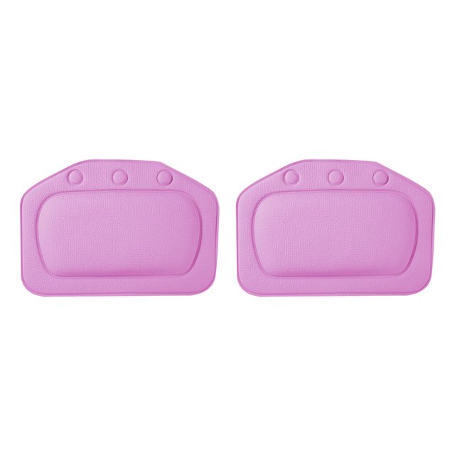 Ounissouiy Bañera de baño, almohada de baño , esponja relajante, reposacabezas, cojín impermeable con ventosas, almohada de baño con ventosas Type2 NO2