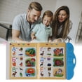 thumbnail image 4 of Electronic Sound Book, Learning Sound Book Animal Sounds Intellectual Development Hand-eye Coordination  for Learning for Children for Kids Blue, 4 of 7