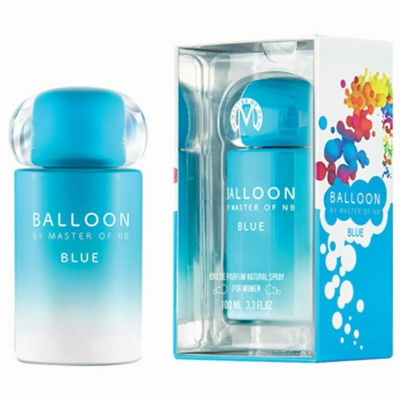 New Brand Master Balloon Blue , 3.3 oz EDP Spray