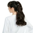 thumbnail image 4 of SHCKE Clip in Ponytail Extension for Women 18" / 24" Wrap Around Ponytail Extension Straight Ponytail Extension Wavy Curly Ponytail Hairpieces Synthetic Hairpieces, 4 of 4