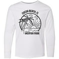 thumbnail image 3 of Inktastic Summer Vacation Mode Cocoa Beach Florida Long Sleeve Youth T-Shirt, 3 of 5
