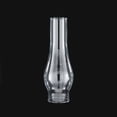 thumbnail image 2 of Clear Glass Lamp Chimney, Replacement Hurricane Globe Measures 2 5/8 Inch Diameter Base x 10 Inches High for Oil or Kerosene Lanterns, 2 of 4