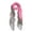 Pink, variant on Premium Spot Leopard Multi Tone Animal Print Scarf