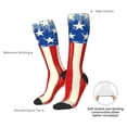 thumbnail image 4 of Sigee America Flags2 for Socks for Men Women Socks Stocking Compression Socks, 4 of 6
