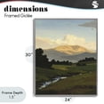 thumbnail image 4 of Stupell Industries Contemporary Across The Valley Nature Gray Framed Giclee Art, 24 x 30, by Alonza Saunders, 4 of 8