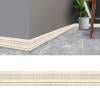 thumbnail image 4 of 7.5ft Flexible Molding Trim 3D Wall Edging Strip Self Adhesive, Crown Molding Ceiling Molding Peel off & Stick, Baseboard Foam Wall Trim Wallpaper Border for Mirror Edge Home Decor(Beige), 4 of 4