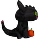 thumbnail image 4 of Decoración inflable Gemmy Toothless de 91 cm para Halloween, 4 of 6