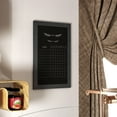 thumbnail image 3 of Flash Furniture Canterbury 20" x 30" Rustic Gray Wall Mount Magnetic Chalkboard Sign with Eraser, Hanging Wall Chalkboard Memo Board for Home, School, or Business, 3 of 12