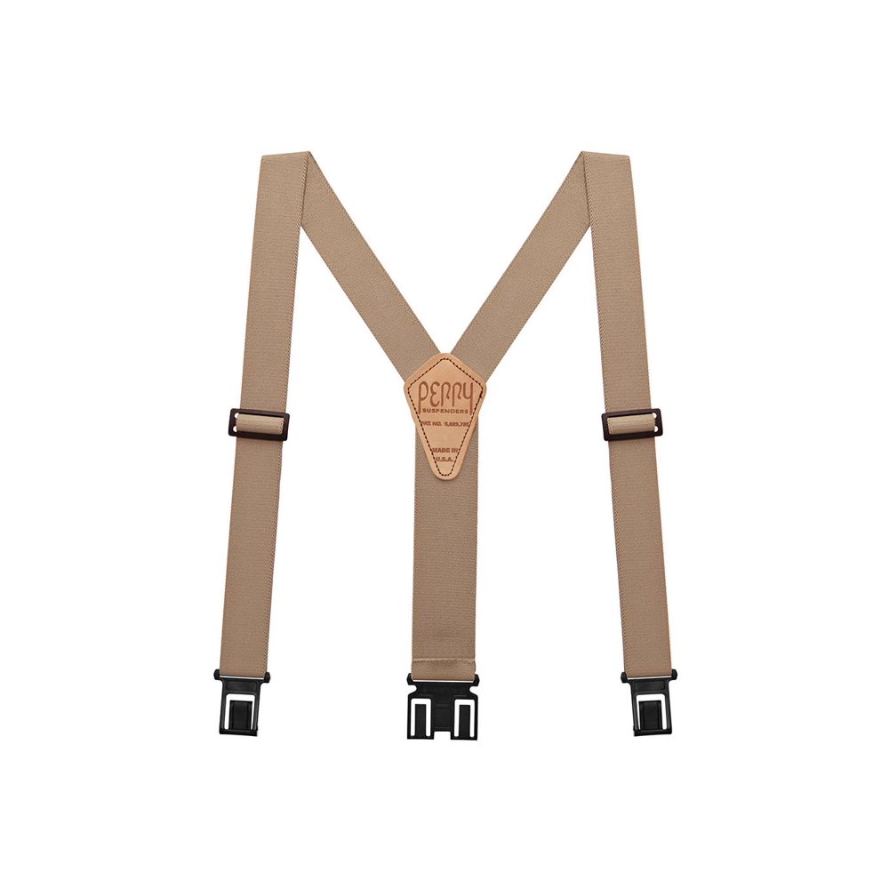 Perry Suspenders Men's Elastic Hook End Suspenders (Tall Available)