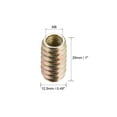 thumbnail image 3 of M8 25mm Length Insert Nuts Carbon Steel Zinc Plated 20 Pack, 3 of 3