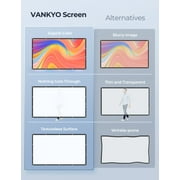 VANKYO Projector Screen 120 inches 16:9 Portable Indoor Outdoor Projection