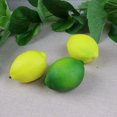 thumbnail image 4 of 12pcs Artificial Simulation Lemon Fake Lemons Faux Fruit Photo Props For Home Kitchen Table Party Xmas Decor, 4 of 8