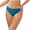 Green, variant on Mlkoz Womens Underwear Low Waist Briefs Solid Color Breathable Soft Panties M-XL