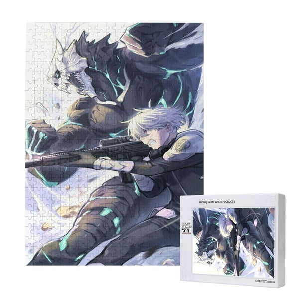 Rompecabezas Kaiju No. 8 para adultos de 300/500/1000 piezas, suministros para fiestas, regalos únicos de cumpleaños de Navidad para niños y adolescentes, regalos de rompecabezas para mujeres,