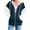 Navy, variant on Certgust Hoodies Womens Oversized Zip Up Sweatshirt with Hood and Pockets Long Sleeve Casual Fall Jacket