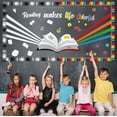 thumbnail image 2 of Reading Bulletin Board Decorations Back to School Open Book Cutouts Classroom Library Decor, 2 of 7