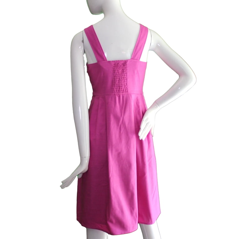 Lands End Size 6 Petite Sleeveless Woven V-Neck Dress, Foxglove Pink -  Walmart.com