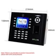 thumbnail image 6 of ZKTeco iClock660 Biometric Fingerprint Employee Time Attendance Machine （Functions: iClock660+WIFI）, 6 of 9