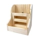 thumbnail image 3 of Comedero de heno de madera, comedero de heno para cobayas, soporte de hierba de madera, dispensador de hierba de madera para animales pequeños, jaula, 2 en 1, 3 of 8