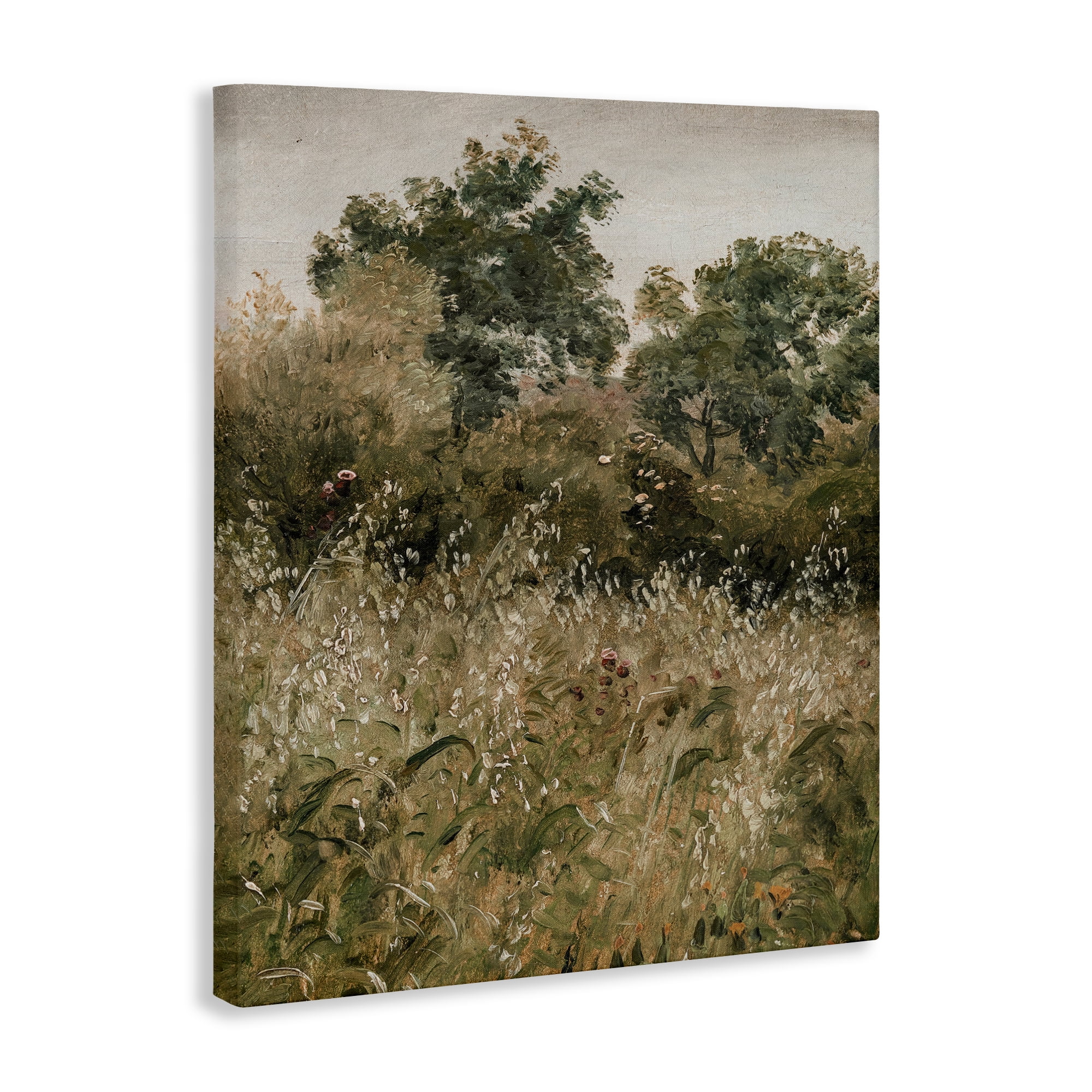 Dense Forest Thicket Canvas Wall Art, design by Lettered and Lined