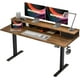 thumbnail image 1 of Meeyoga Escritorio Elevable Eléctrico - Mesa Vertical de 55 x 24 Pulgadas con Estante de Almacenamiento, Mesa Sentada con Paneles de Empalme, Estación de Trabajo Ergonómico Lifting Table, 1 of 1