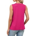 thumbnail image 5 of Plus Size Tank Tops for Women Summer Crewneck Sleeveless T Shirts Loose Fit Tunic Blouse, 5 of 6