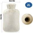 thumbnail image 2 of Oliegs Winter Rubber Hot Water Bottle With Soft Cover For Hand Back Neck And Shoulder Warmth, 2 of 5