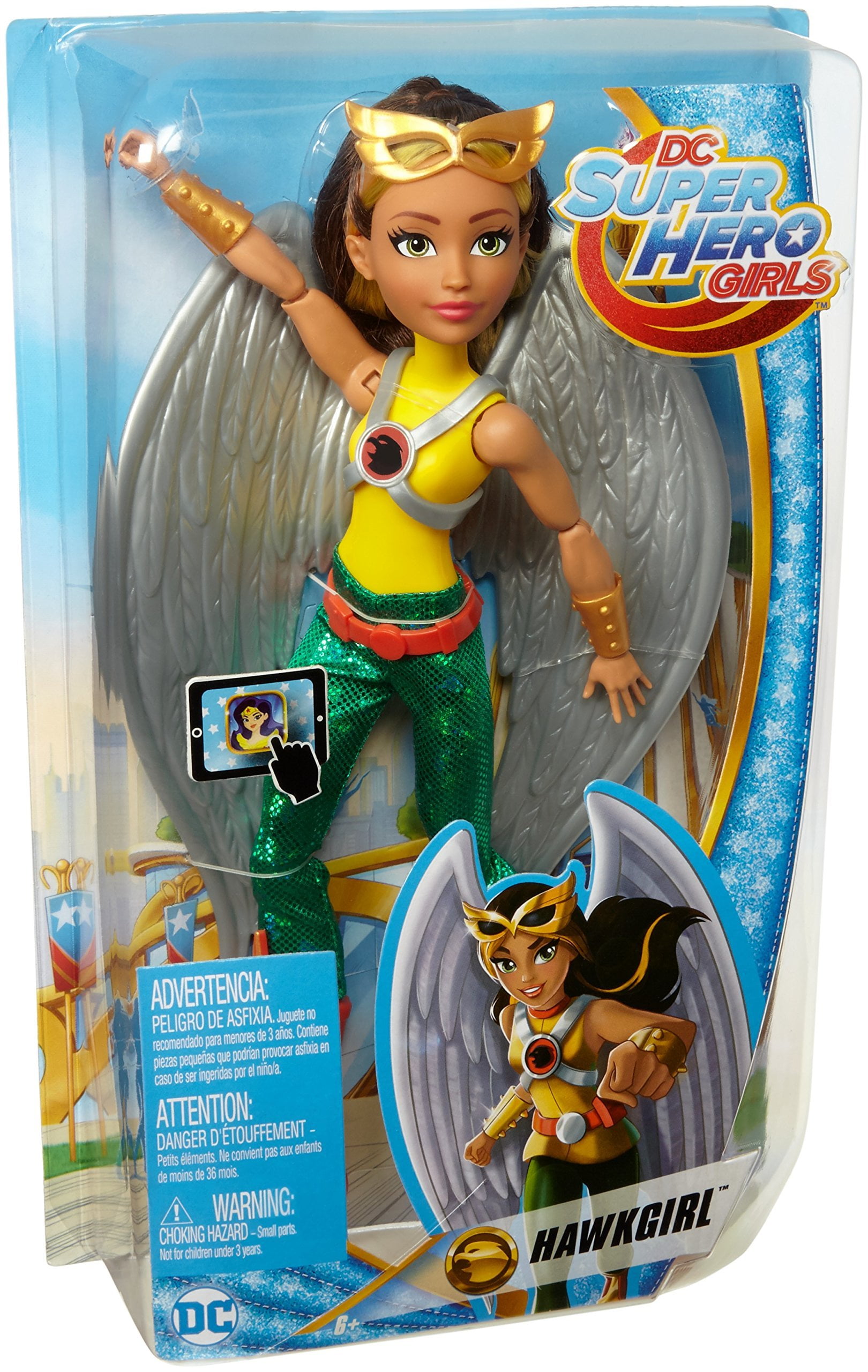 hawkgirl 12 inch doll