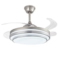 thumbnail image 4 of Lampara Ventilador de Techo LED Genova FG Luxica Lighting Cromo, 4 of 7