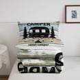 thumbnail image 5 of Catabedysis Sweet Camper Print Twin Comforter Sets,Coastal Camping Bedding Set For Boys,Multicolor,Reversible,2pcs,1 Comforter and 1 Pillowcase, 5 of 7
