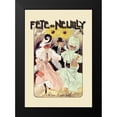 thumbnail image 2 of Misti 18x24 Black Modern Framed Museum Art Print Titled - Fete de Neuilly, 2 of 5