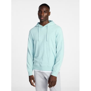 George Men's and Big Men's Slub Hoodie with Long Sleeves, Size S-3XL