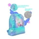 thumbnail image 5 of Mochila Para Niña Unicornio Tornasol Azul Cielo Importadora La Merced Estampado Brillante Azas Ajustables, 5 of 6