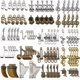 thumbnail image 1 of 90 colgantes con símbolos y notas musicales de instrumentos musicales, 1 of 9