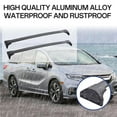 thumbnail image 2 of Kalkiam Car Roof Rack Cargo Carrier Aluminum Rooftop Cargo Carrier Lightweight Car Top Luggage Holder Car Roof Organizer for Kayak Canoe Fishing Rods Ski Board fitting, 2 of 9