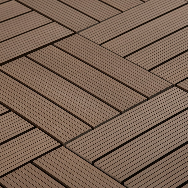 Builddirect Brown Interlocking Deck, Build Direct Tile