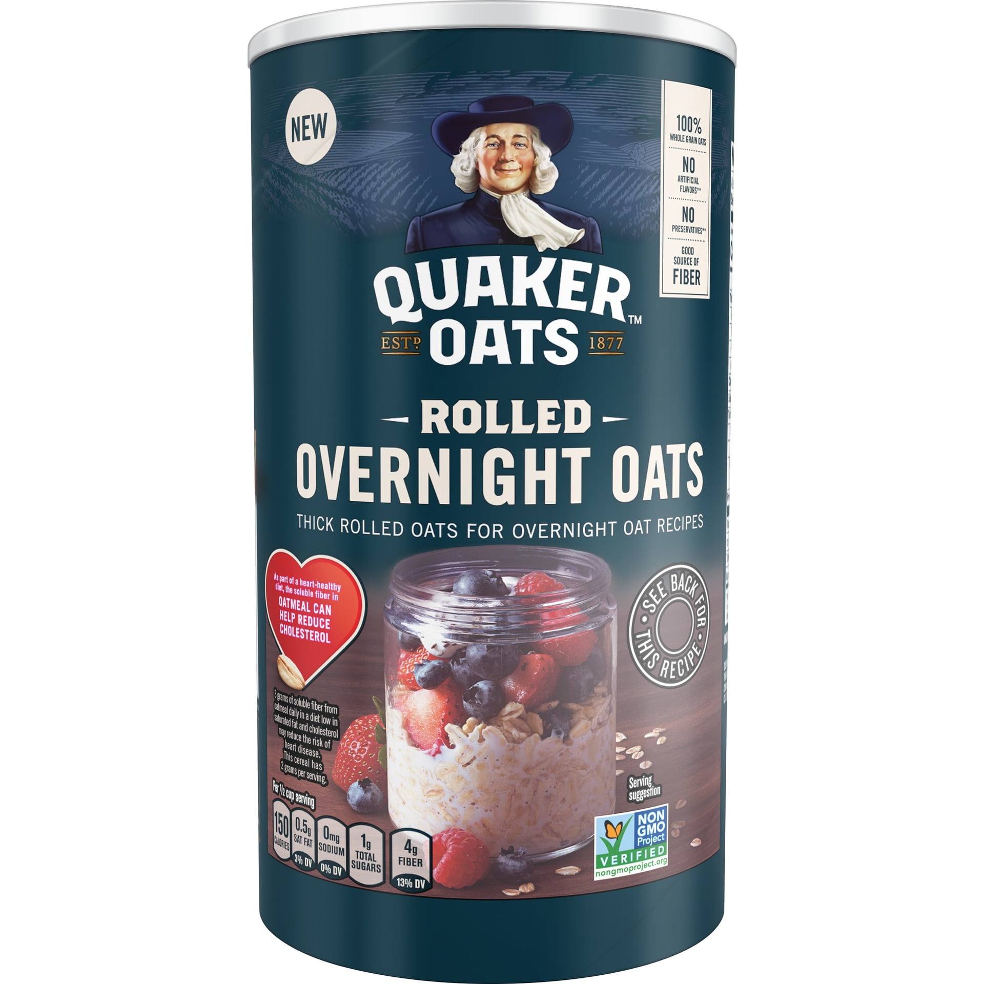 Quaker Instant Oatmeal Fruit & Cream Variety Pack, Single Serve Packets, (44 ...