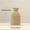 Khaki-S, variant on Elegant Black Plastic Vase - Boho Chic Decorative Centerpiece for Home, Office, and Living Room