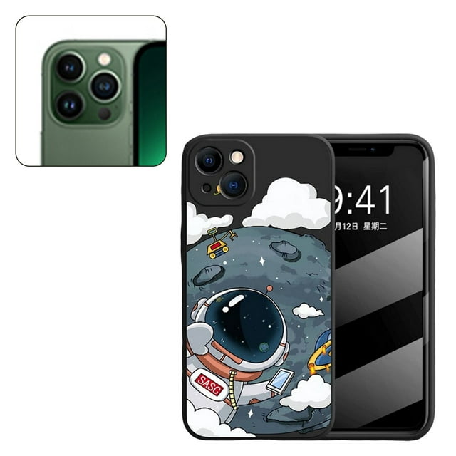 fastboy Anime Back Covers Drop-proof Full-wrap Anime Graffiti for Iphone 13/13 Pro/13