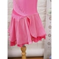 thumbnail image 3 of MSemis Girls Sequins Sleeveless Figure Ice Skating Dress,Size 6-16 Pink 14, 3 of 6