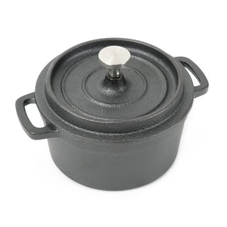 Old Mountain 10175 Pre Seasoned 2-Quart Dutch Oven with Flanged