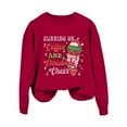 thumbnail image 4 of WEAIXIMIUNG Sweat-Shirt Élégant pour Femmes, Léger, Imprimé Lettres, Manches Longues, 4 of 4