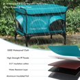 thumbnail image 4 of Casa para gatos exterior calefaccionada Yeatruojeet 55 x 42 x 46 cm azul, 4 of 7