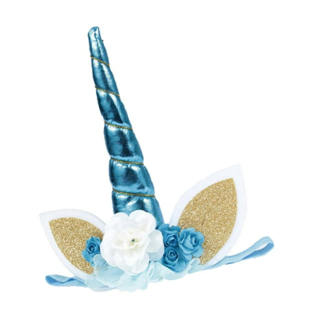Accesorios para el cabello para niños con cinta para el cabello de - Plateado, 17cm × 15cm × 6cm Azul