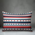 thumbnail image 3 of Creative Products Flag Stars and Stripes 14x20 Spun Poly Pillow, 3 of 3